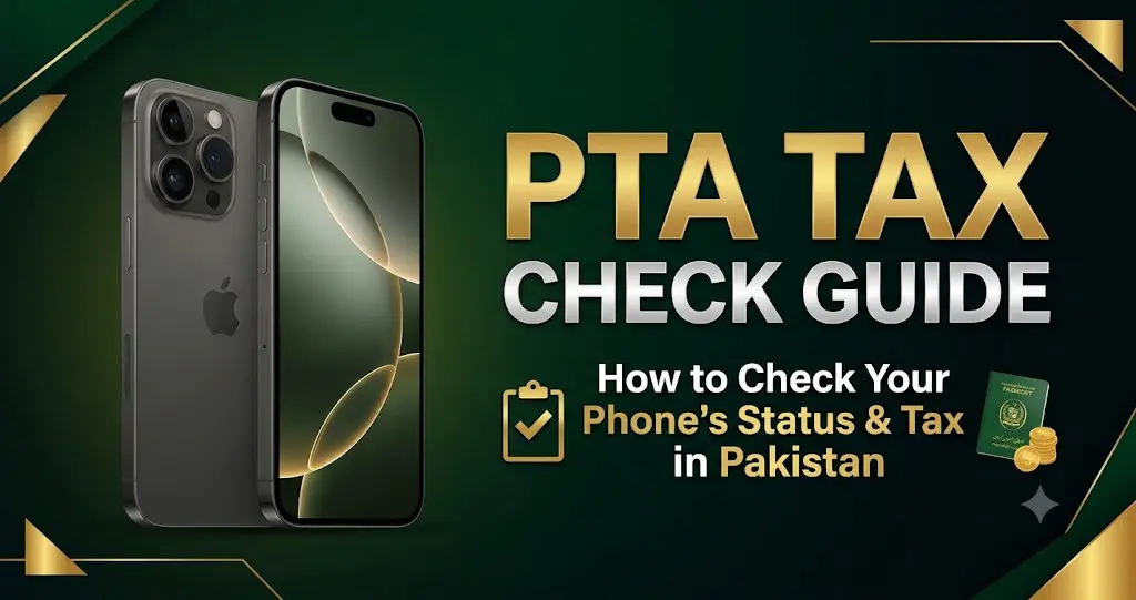 How to check PTA tax on any phone in Pakistan 2026 guide