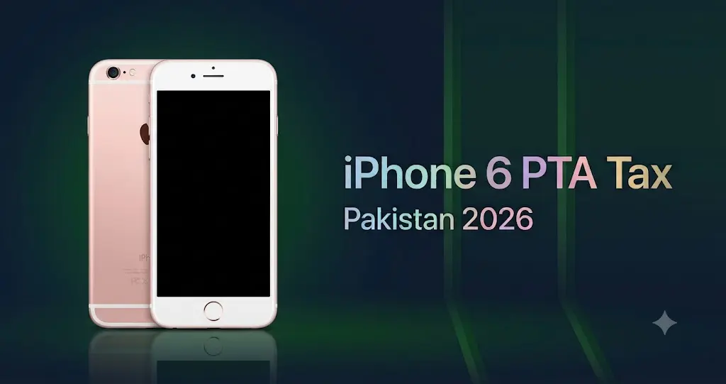 iPhone 6 and iPhone 6s PTA tax in Pakistan 2026